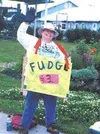 Palmer resident Carolyn Gholson died at home last week. Her
friends knew her as an artist who loved nature and many Valley
residents knew her as 'The Fudge Lady'." Photo courtesy Edith
Erika.
