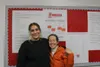 WHS choir teacher, Sara Guhl (right) and former student Aspen Bakner (left) pose for a photo. Frontiersman file photo.