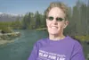 ROBERT DeBERRY/Frontiersman Valley resident and cancer survivor
Care Tuk stands along the banks of Little Su River near her home in
Wasilla.