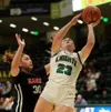 Colony's Taylor Passard goes to the basket during a win over West Anchorage. Bruce Eggleston/matussports.net