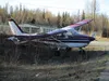 The right wing of the plane was damaged during the crash landing and both wings were later removed for towing. Photos Courtesy of Eric Olson