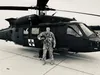 While on his way home from work, Massachusetts National Guard Sgt. 1st Class Charles Wilkinson, a flight paramedic with Detachment 1, Charlie Company, 3rd of the 126th Aviation, Westfield, Ma