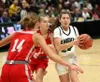 Colony's Hallie Clark tries to work the ball inside. Bruce Eggleston/matsusports.net