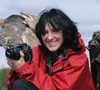 Caren della Cioppa, 65, was trimming rose bushes on the edge of
her property off Mile 3 off Clark-Wolverine Road when she was
attacked by a moose with two calves Monday. (Photo courtesy of
Ca