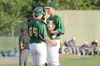 Mat-Su catcher Andy Thomas goes to the mound to talk to pitcher Josh Green during a 4-3 loss to the Chugiak-Eagle River Chinooks Thursday at Hermon Brothers Field in Palmer. Jeremiah Bartz/Fr
