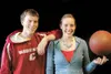 ROBERT DeBERRY/Frontiersman Colony High School graduates Collin
Murphy, left, and Allie Grazulis have each been named a 2008-09
Mat-Su Valley Frontiersman Student-Athlete of the Year.