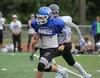 Palmer senior quarterback Luke Guggenmos runs for a gain during a scrimmage against Wasilla earlier this month. Jeremiah Bartz/Frontiersman