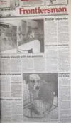 Front page of the Jan. 23, 1991, Mat-Su Valley Frontiersman.