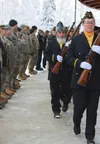 Among the duties that members of VFW Post 9365 perform is Honor Guard duties, as pictured here during the 2023 Veterans' Day remembrance in Wasilla. The post, which is the only one in the Mat