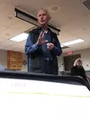 Alaska Chief Medical Officer Dr. Jay Butler addressed the monthly meeting of the Mat-Su Opioid Task Force Tuesday evening. He updated the group on the latest state initiatives aimed at the gr