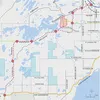 Big Lake Community Council selected Route 3A as its preferred route to move traffic from the proposed Knik Arm bridge around the community and onto the Parks Highway. Courtesy Mat-Su Borough