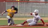 Wasilla's Nolan Murphy slides in safely at third during a win over Lathrop. Courtesy of Bryan Boyett