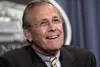 The Honorable Donald H. Rumsfeld, U.S. Secretary of Defense, updates reporters on the progress of Operation Iraqi Freedom, during a press briefing at the Pentagon, Washington, D.C., on Oct. 1