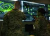 Marines with Marine Corps Forces Cyberspace Command in the cyber operations center in Lasswell Hall at Fort Meade, Md., Feb. 5, 2020.