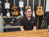 MyHouse production manager and communications director Isaac Smoldon talks about their podcast network in the recording studio. Jacob Mann/Frontiersman