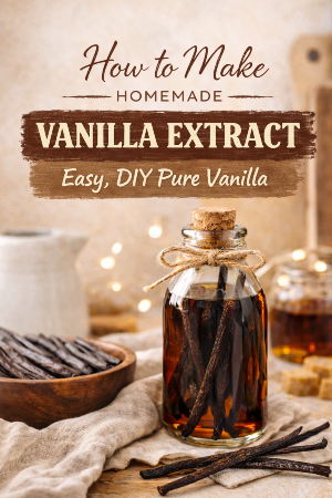 DIY Vanilla Extract