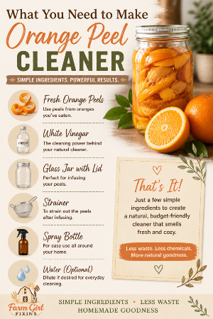 orange peels, how to use orange peels, homemade cleaner with orange peels, orange peel uses