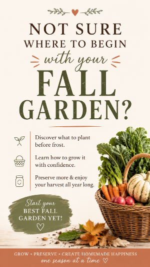 fall garden, fall gardening for beginners