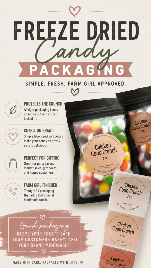 freeze dried candy, how to make freeze dried candy, freeze dried candy packaging