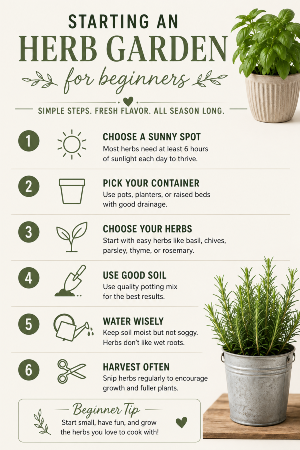 diy herb garden, herb garden for beginners, windowsill herb garden