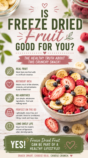 is freeze dried fruit good for you? are freeze dried fruits healthy? freeze dried fruit, freeze drying fruit