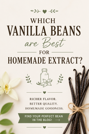 best vanilla beans for making extract, what are the best vanilla beans?
