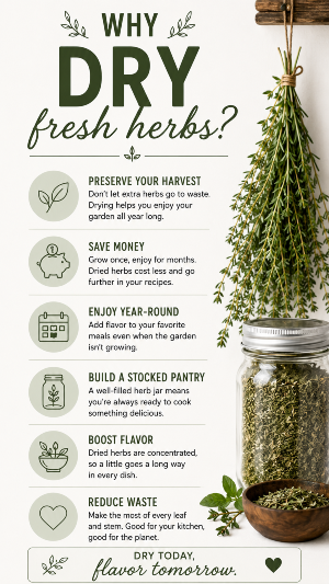 how to dry herbs, drying herbs, how long do dried herbs last?