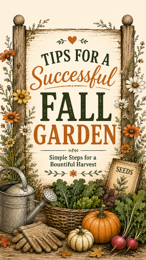 tips for a successful fall garden, fall garden tips, fall garden