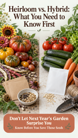 heirloom tomatoes, heirloom garden seeds, seed saving ideas