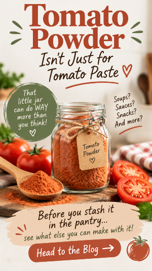 tomato powder recipes, tomato powder uses, tomato powder how to use