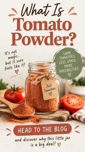 freeze dried tomato powder, tomato powder, tomato powder recipes, tomato powder how to make