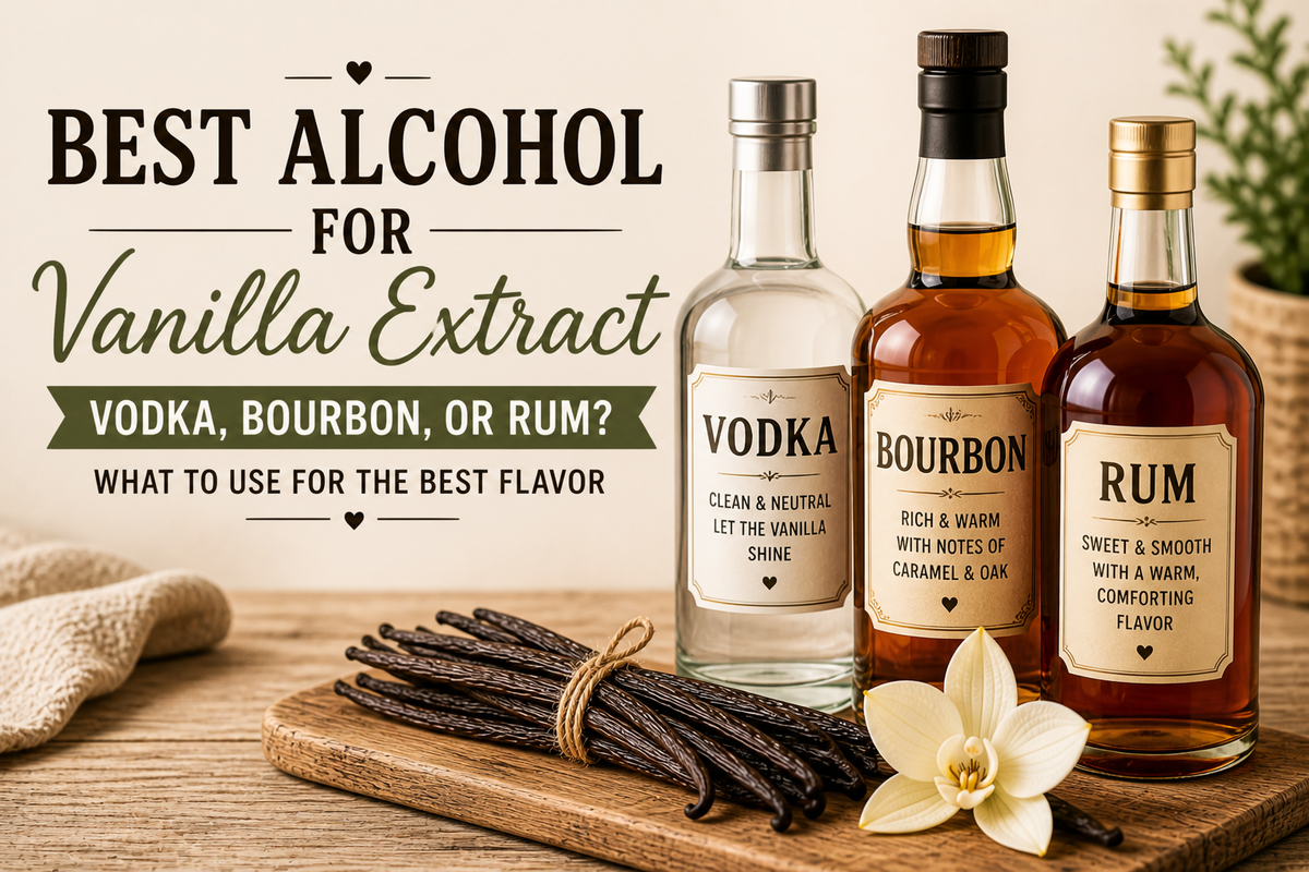 Best Alcohol for Vanilla Extract (What to Use for the Best Flavor)