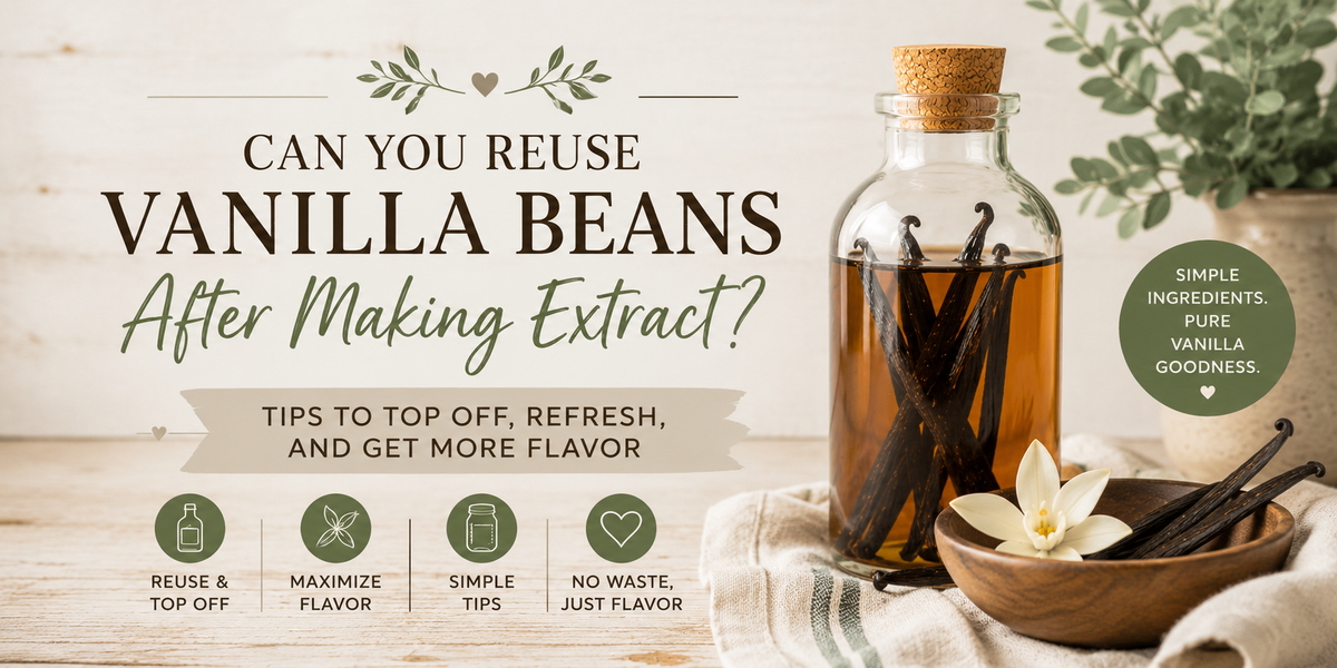 Can You Reuse Vanilla Beans After Making Vanilla Extract?