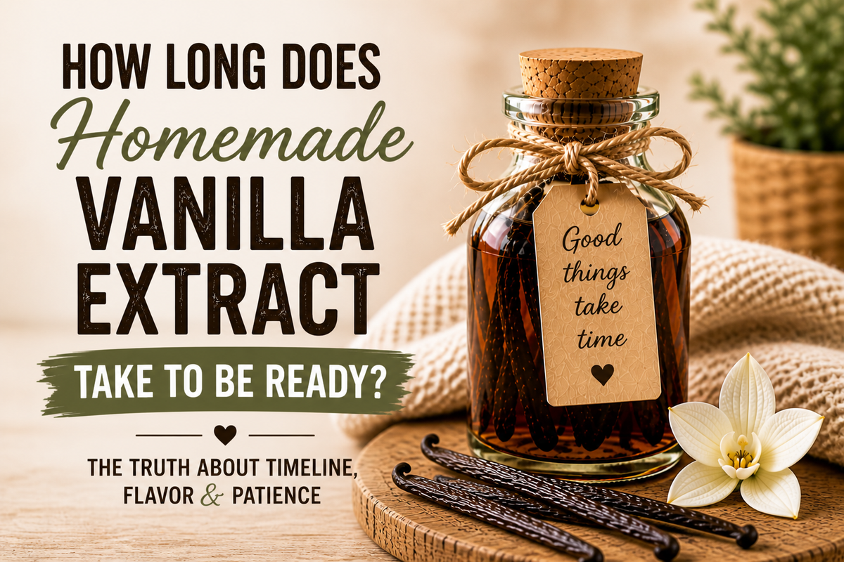 How Long Does Homemade Vanilla Extract Take to Be Ready?