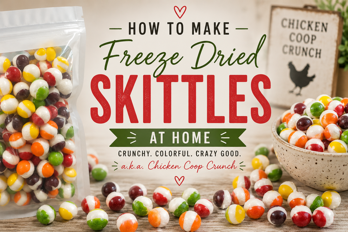 How To Make Freeze Dried Skittles At Home