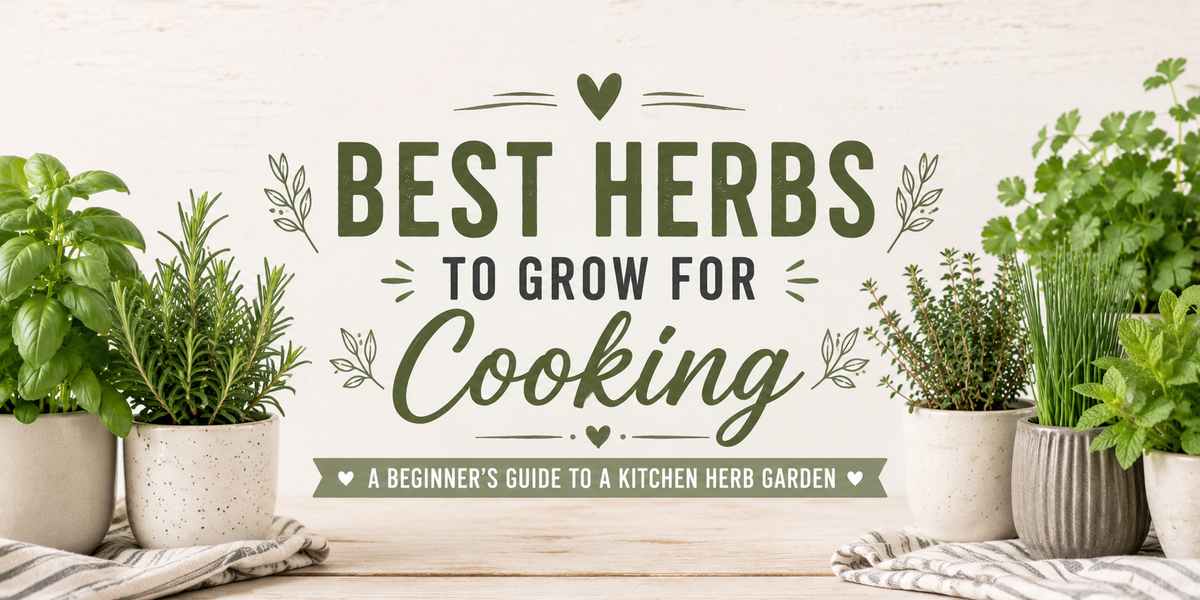 Best Herbs to Grow for Cooking: A Beginner's Guide to a Kitchen Herb Garden