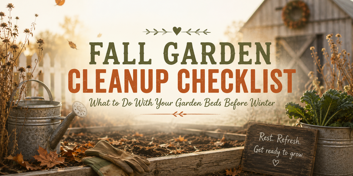 Fall Garden Cleanup Checklist: What to Do With Your Garden Beds Before Winter