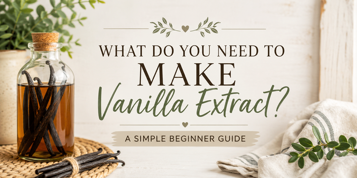 What Do You Need to Make Homemade Vanilla Extract (Simple Beginner's Guide)