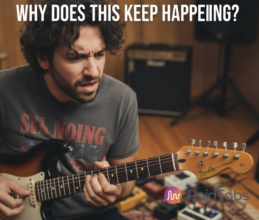 Your Guitar Stays in Tune… Until You Play?