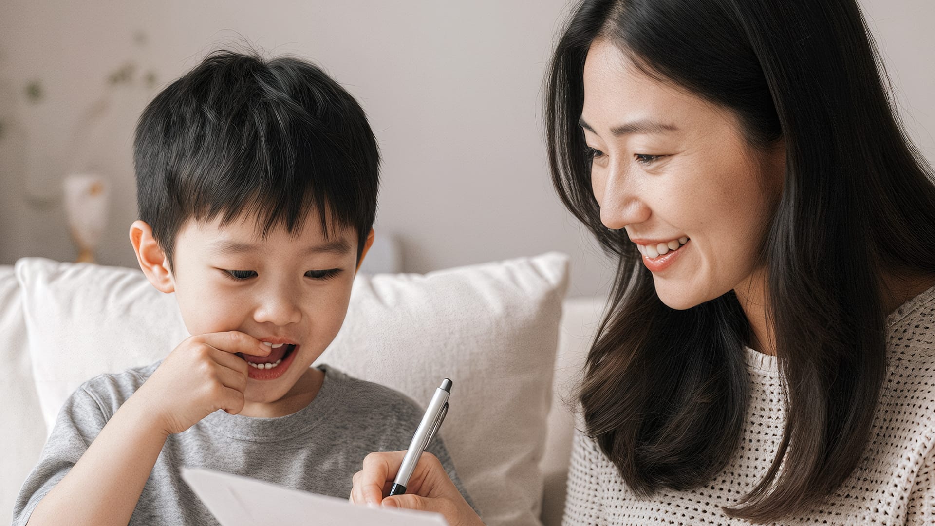 아이의 교정 검진 필요 여부를 스스로 점검하고 확인하며 안심하는 부모의 체크리스트