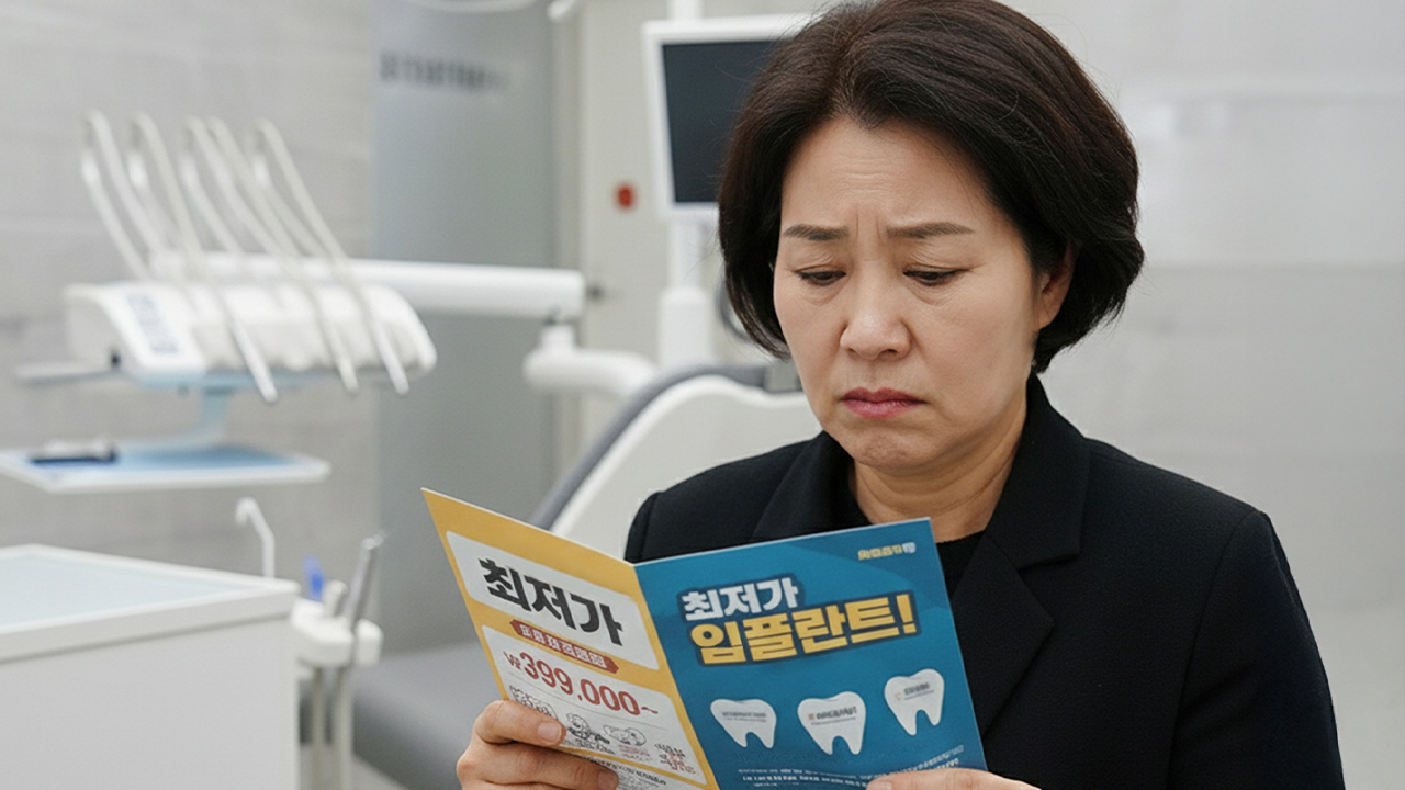 임플란트 비용, 치과마다 차이가 나는 이유