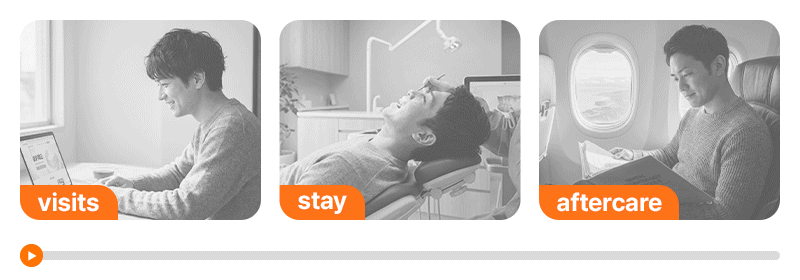 A visual depiction of the three core ancillary therapies used in rapid orthodontics to enhance biological response.