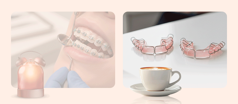 A comparative image illustrating the period before departure and the gap period while staying abroad.