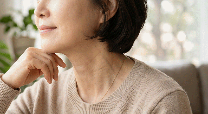 겉보기에는 건강해 보이지만 혈관 내부의 혈당 수치는 비정상적으로 높은 무증상 고혈당을 표현한 이미지