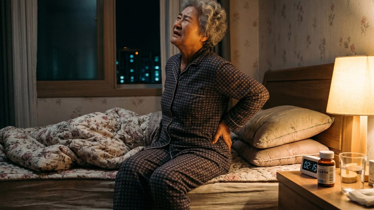 밤에 더 심해지는 허리 통증, 단순 피로가 아닐 수 있습니다
