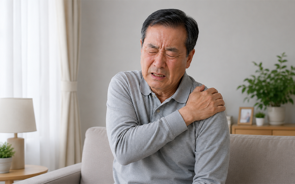 60대 어깨 통증, 오십견이 아니라 관절염일 수 있습니다
