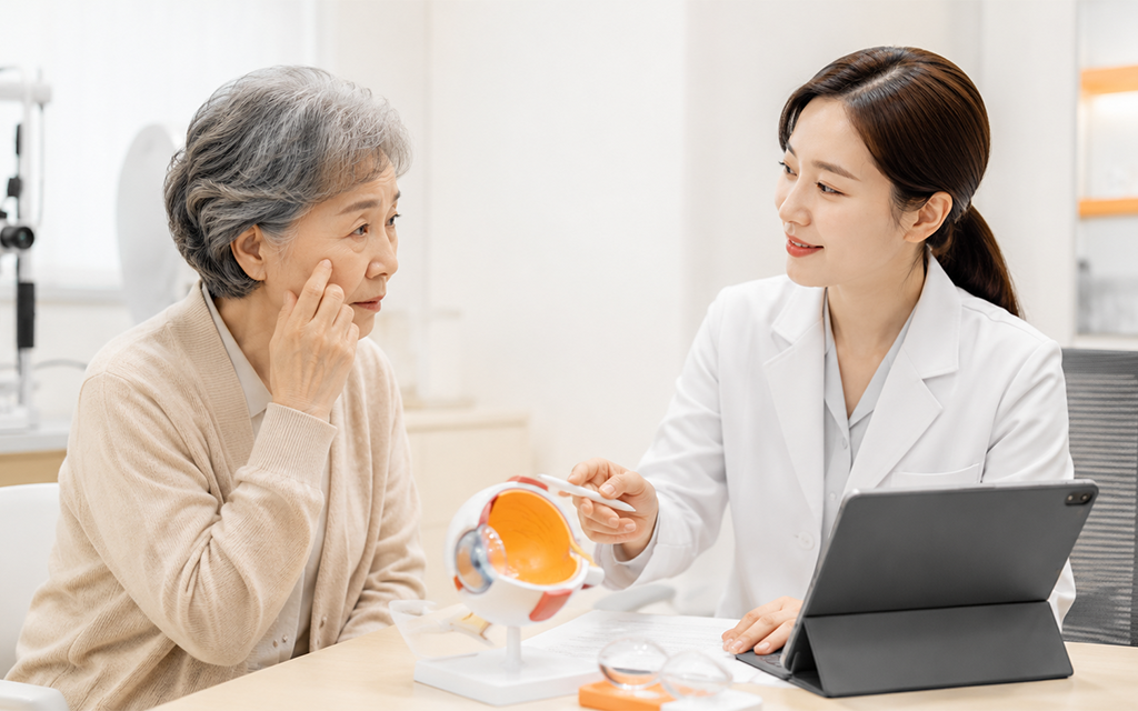 경제적이고 선명한 원거리 시야, 단초점 인공수정체의 장점