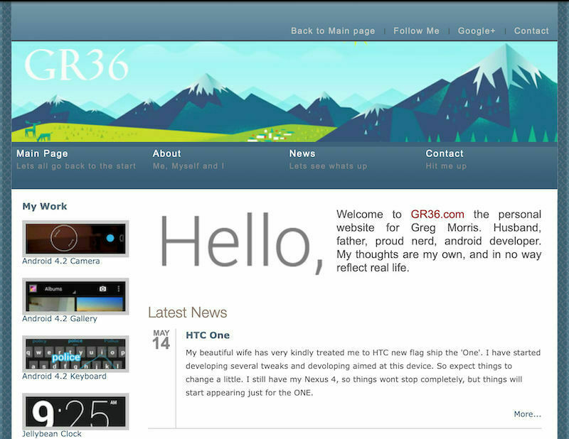 My first WordPress Blog From June 2013