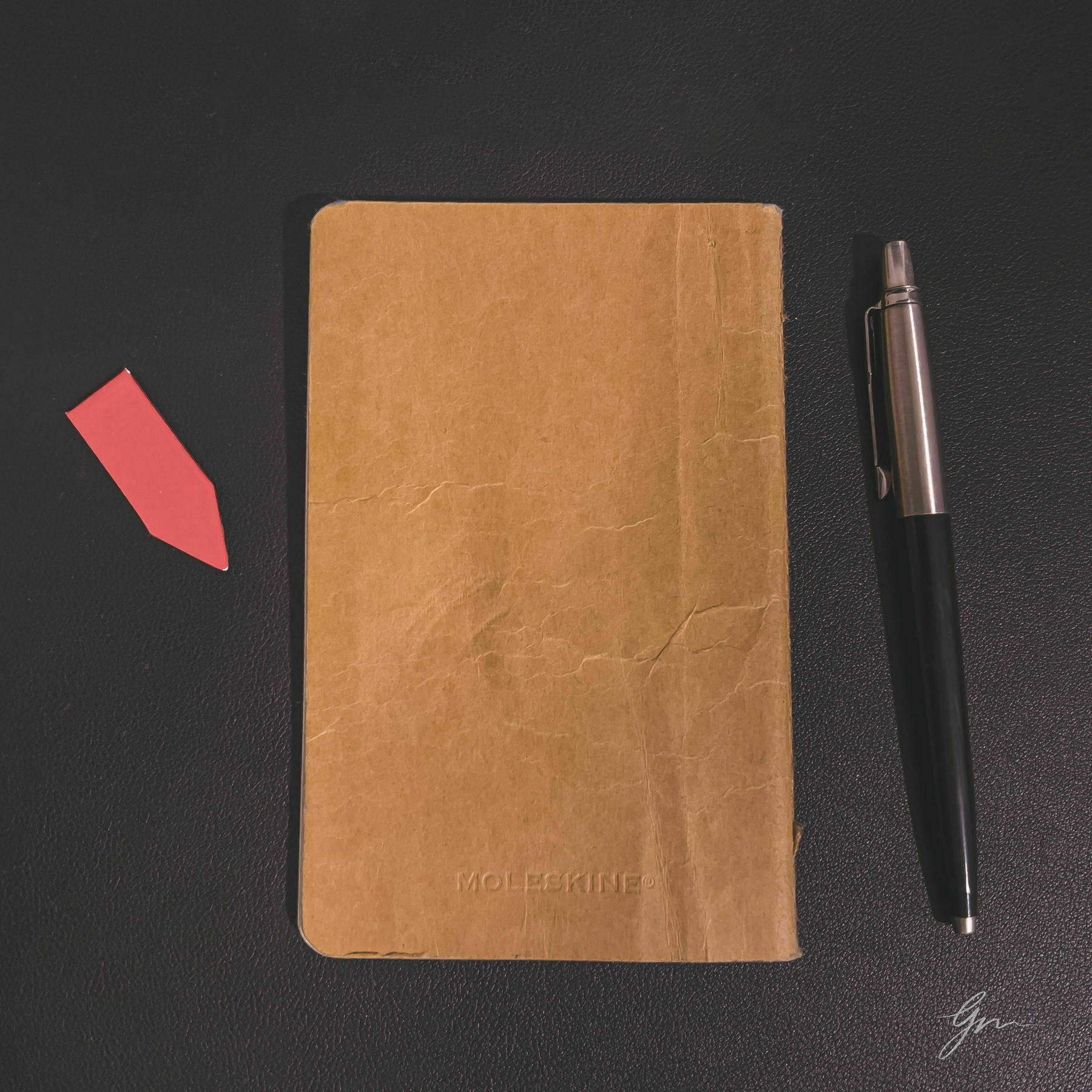 My current battered Moleskine Cashire after only a few weeks use.