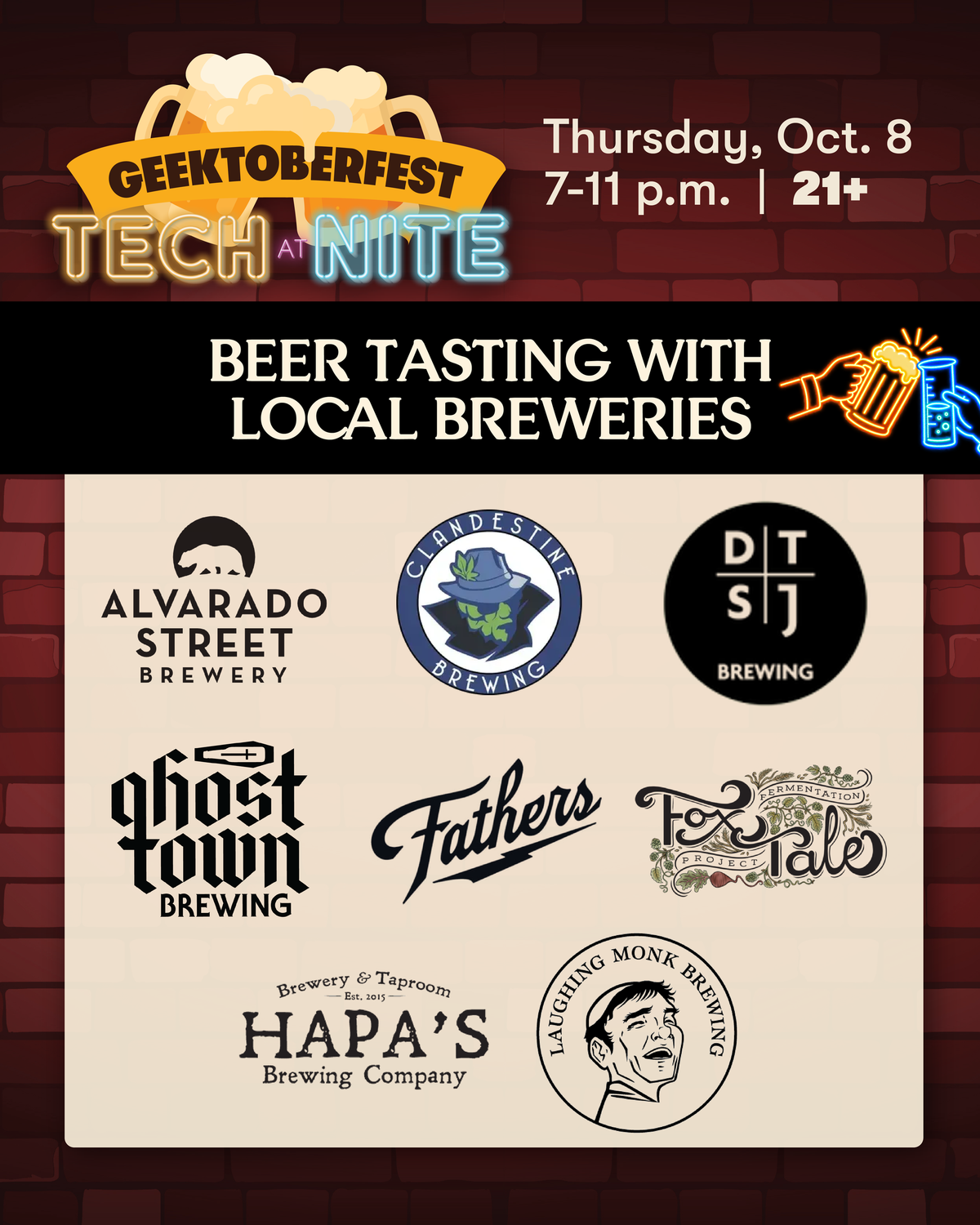 Tomorrow Night: Go Geek Out.